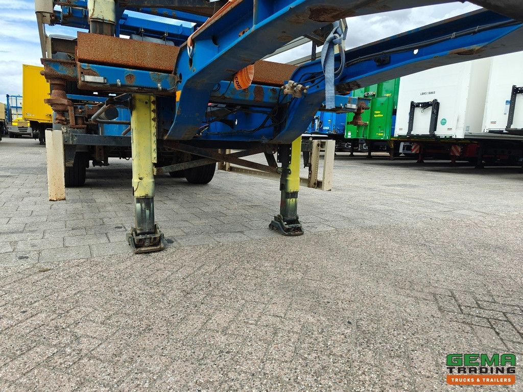 Krone SDC 27 3-axles BPW - DrumBrakes - 4700KG - 2x 20FT 1x 30FT 1x40FT - Package of 2
