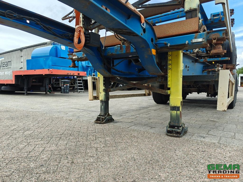 Krone SDC 27 3-axles BPW - DrumBrakes - 4700KG - 2x 20FT 1x 30FT 1x40FT - Package of 2