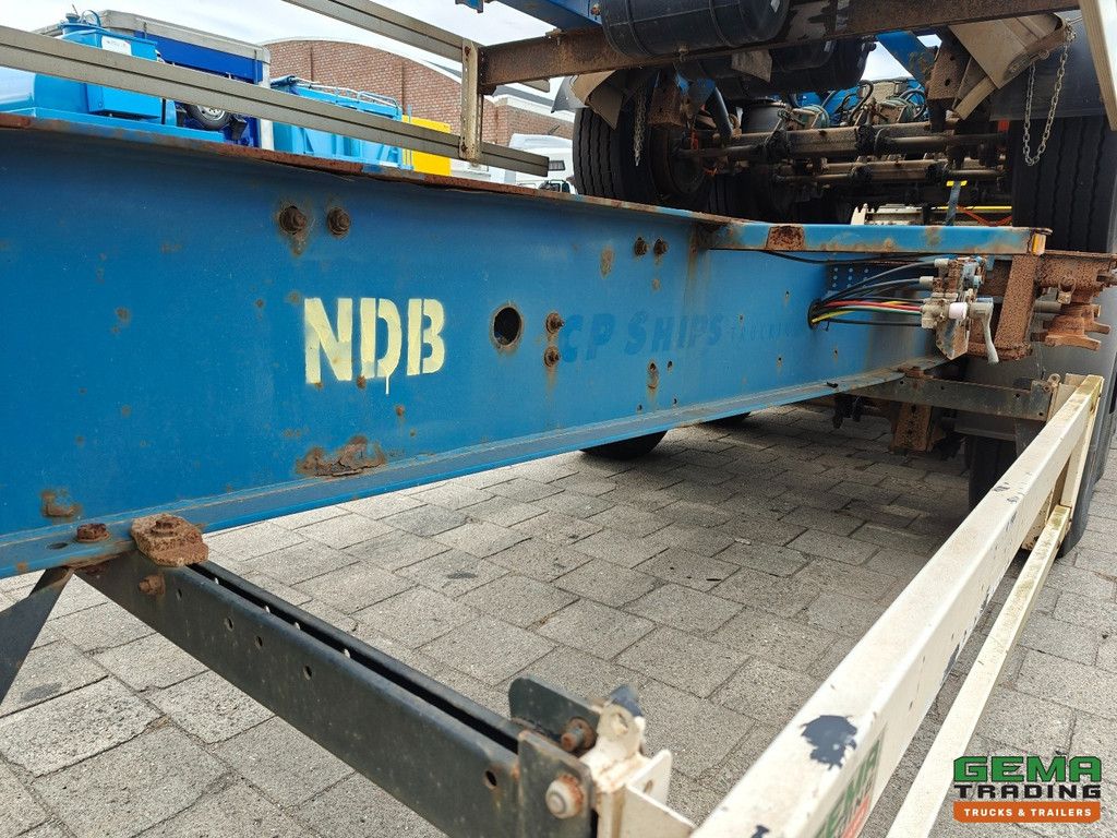 Krone SDC 27 3-axles BPW - DrumBrakes - 4700KG - 2x 20FT 1x 30FT 1x40FT - Package of 2