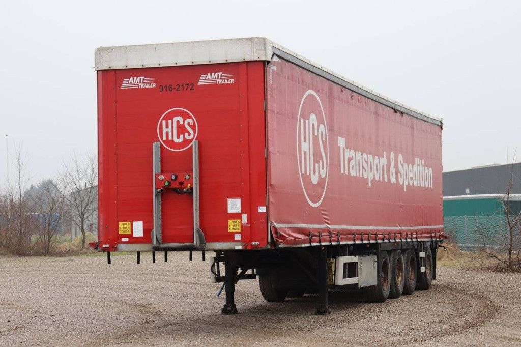 Sliding curtain semi-trailer AMT Auflieger Curtainsider Standard 2019