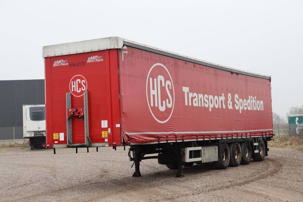 Sliding curtain semi-trailer AMT Auflieger Curtainsider Standard 2019