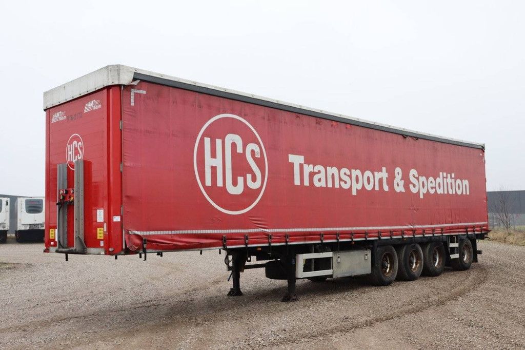 Sliding curtain semi-trailer AMT Auflieger Curtainsider Standard 2019