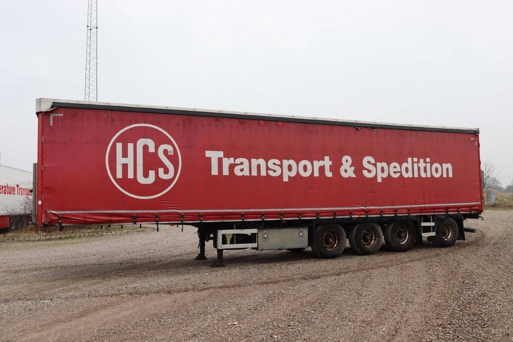 Sliding curtain semi-trailer AMT Auflieger Curtainsider Standard 2019