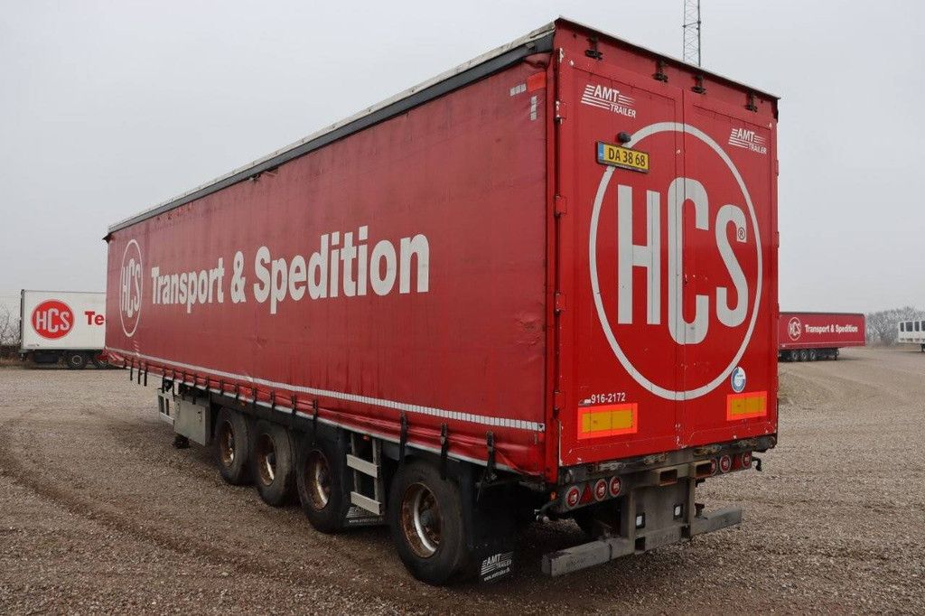 Sliding curtain semi-trailer AMT Auflieger Curtainsider Standard 2019