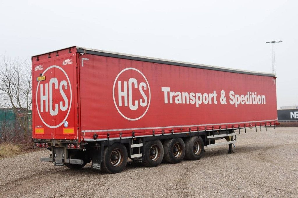 Sliding curtain semi-trailer AMT Auflieger Curtainsider Standard 2019