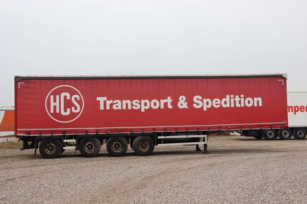 Sliding curtain semi-trailer AMT Auflieger Curtainsider Standard 2019