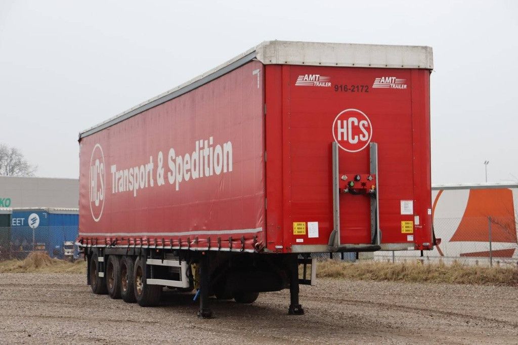 Sliding curtain semi-trailer AMT Auflieger Curtainsider Standard 2019