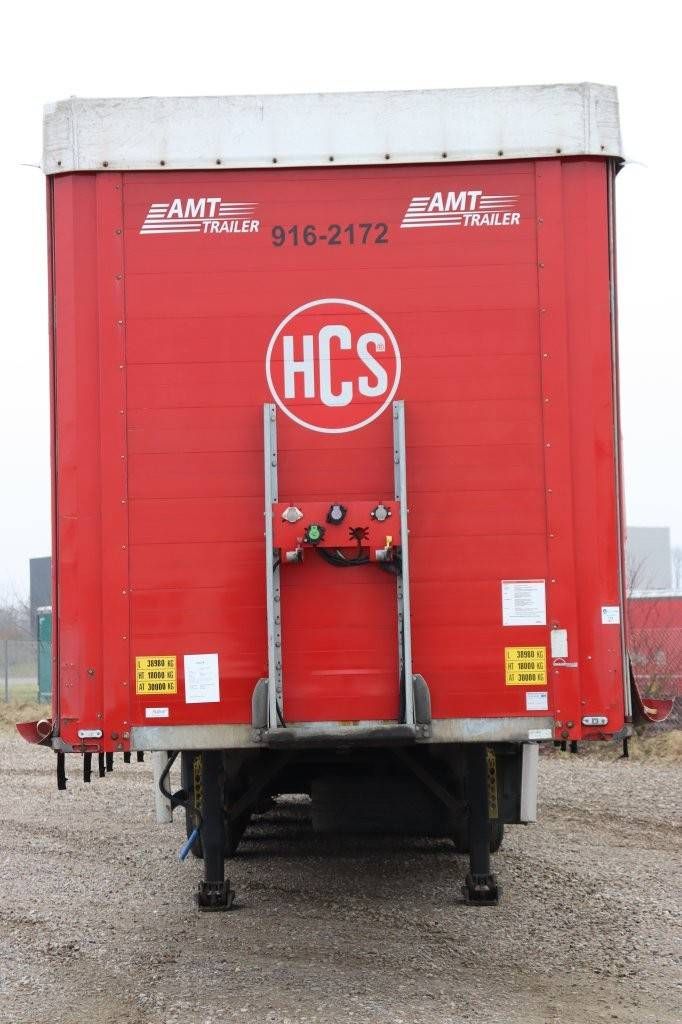 Sliding curtain semi-trailer AMT Auflieger Curtainsider Standard 2019