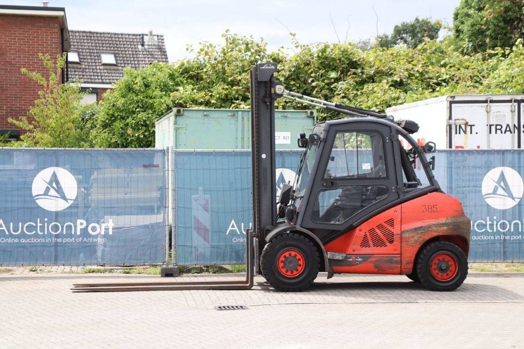 Forklift Linde H50D-02 Diesel 5000kg 5.0m 2017