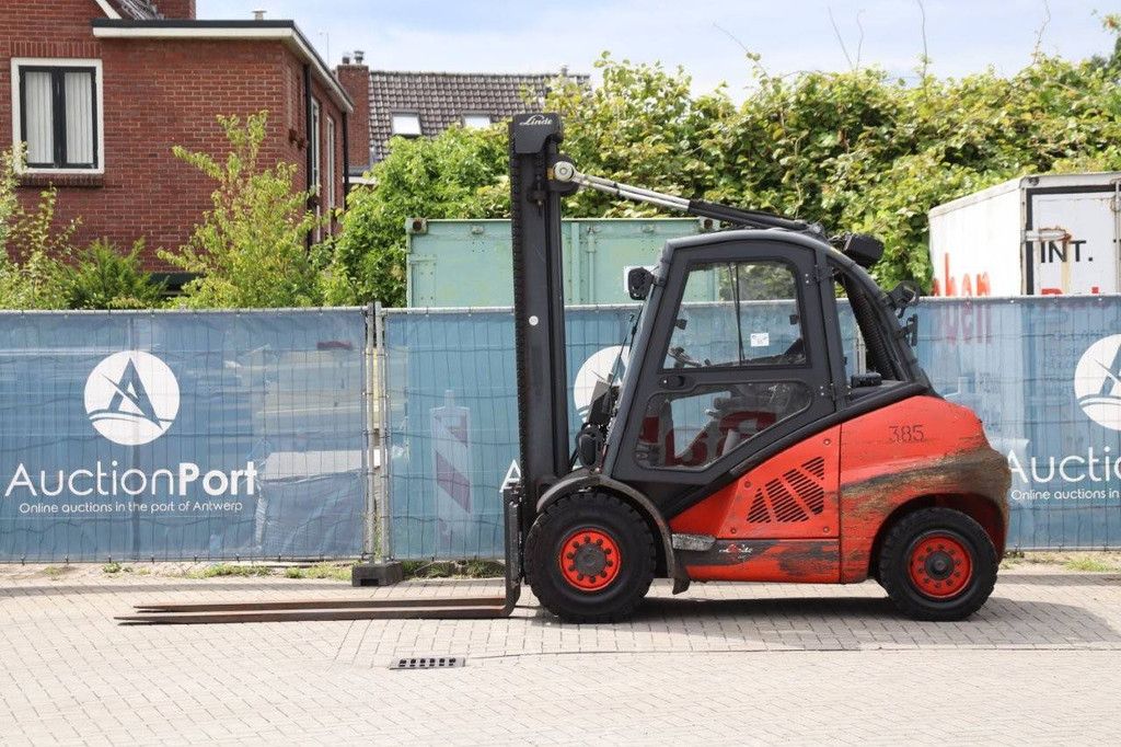 Forklift Linde H50D-02 Diesel 5000kg 5.0m 2017