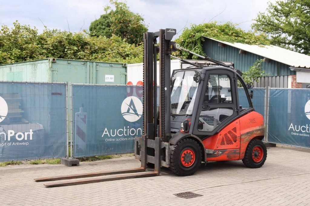 Forklift Linde H50D-02 Diesel 5000kg 5.0m 2017