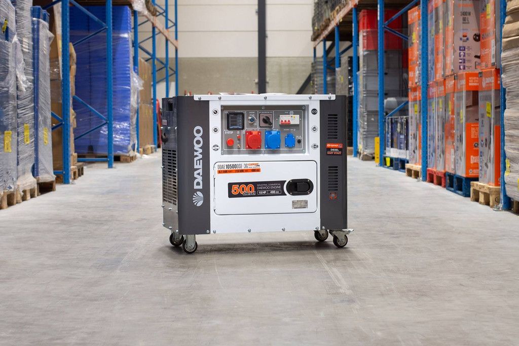 4x Generator Daewoo DDAE10500DSE-3G Diesel 8,1kVA Neu