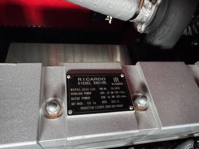 Generator Ricardo GF2-W125 Diesel 125kVA 2025 Neu