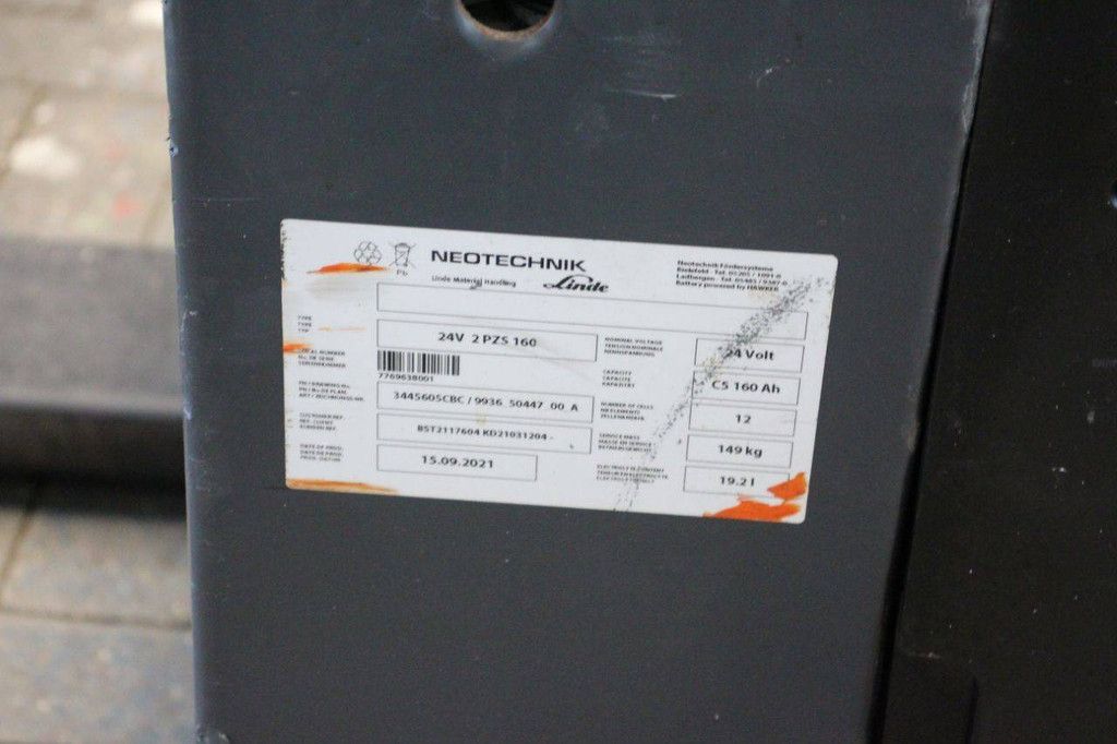 Palletwagen Linde Elektrisch 2021