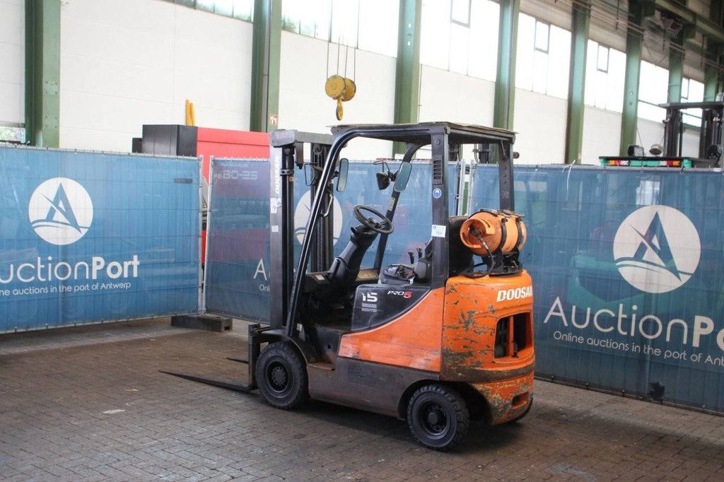 Forklift Doosan G15S-5 LPG 1350kg 3.3m 2007
