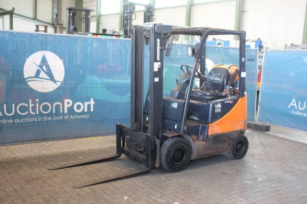 Forklift Doosan G15S-5 LPG 1350kg 3.3m 2007