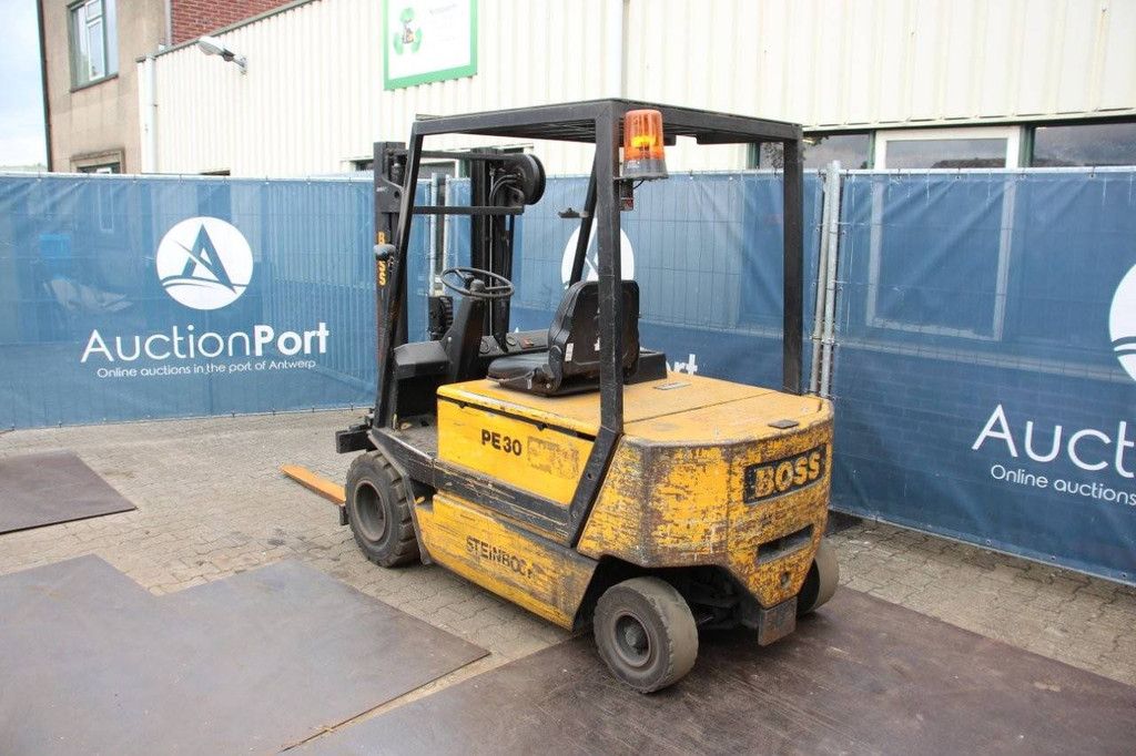 Forklift Steinbock Boss PE 30 MK V A1 Electric 3000kg 2.77m 1989