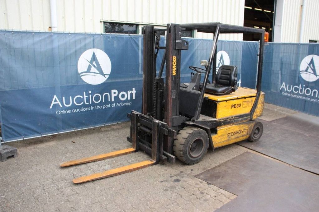 Forklift Steinbock Boss PE 30 MK V A1 Electric 3000kg 2.77m 1989
