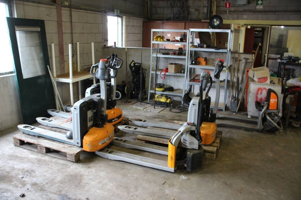 Lot of Pallet Trucks Still Electric