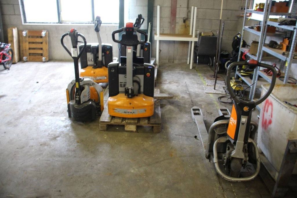 Lot of Pallet Trucks Still Electric