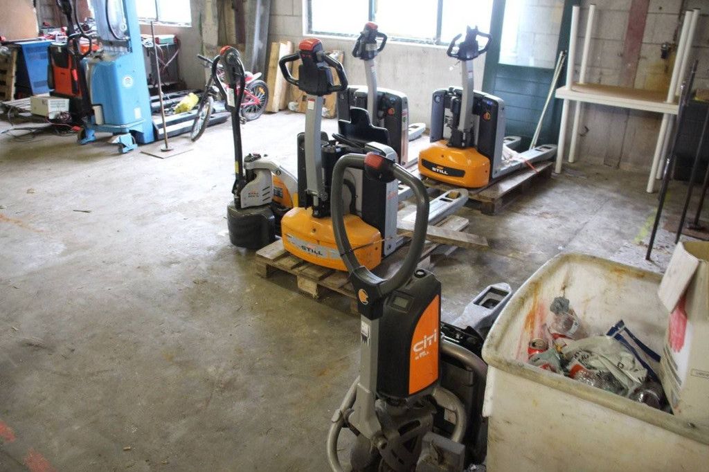 Lot of Pallet Trucks Still Electric