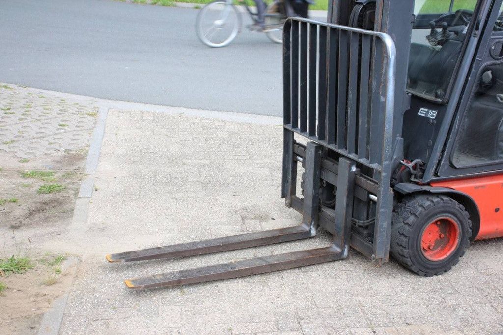 Forklift Linde E18C-02 Electric 1800kg 6.0m 2002