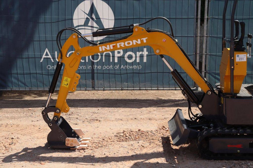 Minigraver Infront YFE12 Diesel 2025 Nieuw