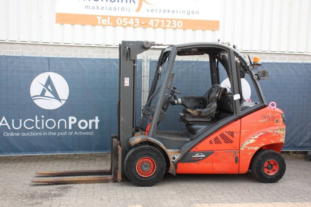 Forklift Linde H35D-02 Diesel 3500kg 4.95m 2020