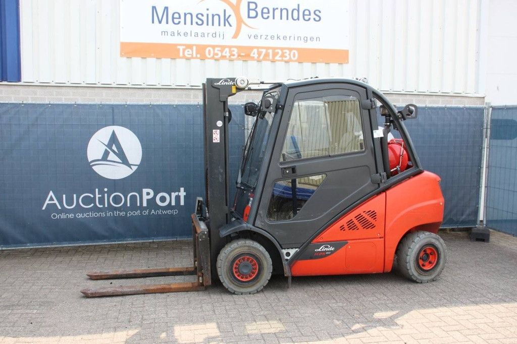 Forklift Linde H25T-02 LPG 2500kg 5.51m 2016