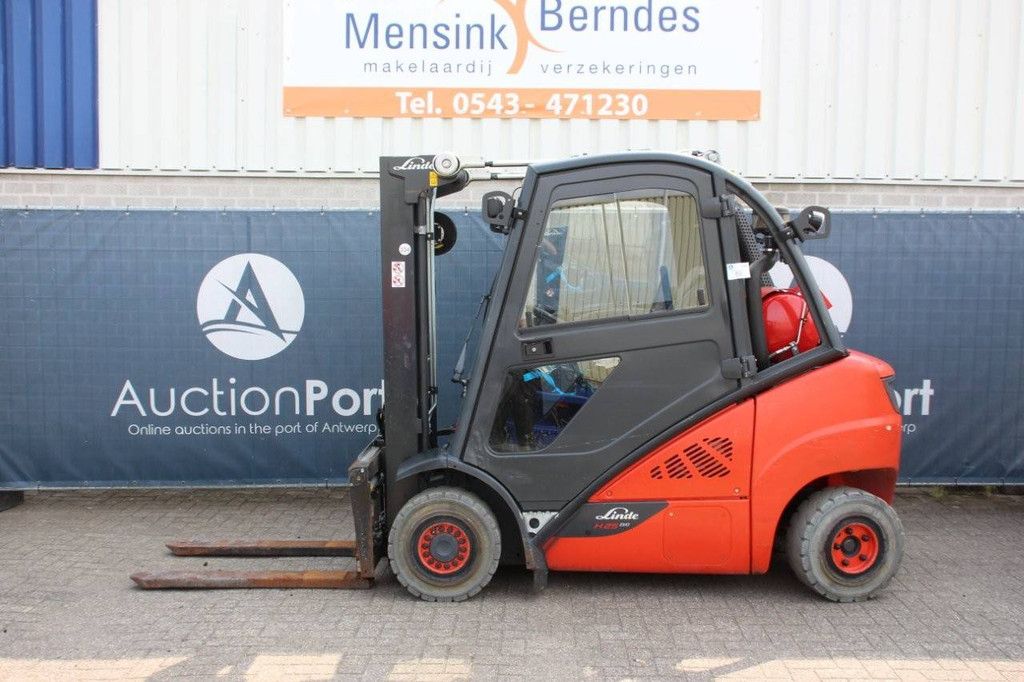 Forklift Linde H25T-02 LPG 2500kg 5.51m 2016