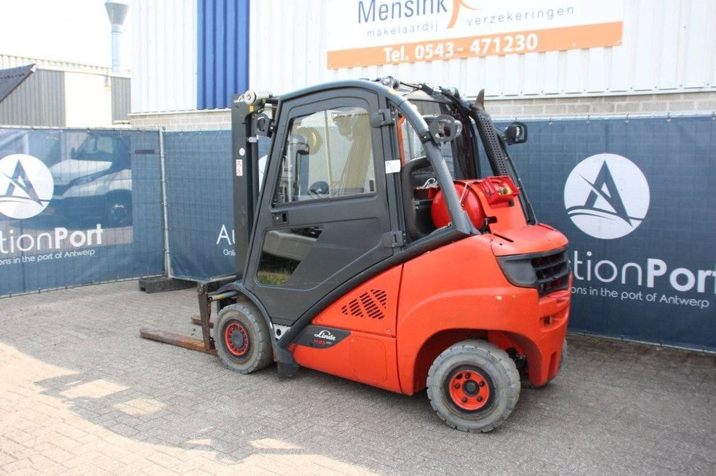 Forklift Linde H25T-02 LPG 2500kg 5.51m 2016
