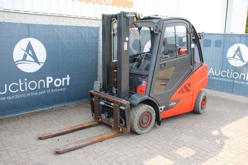 Forklift Linde H25T-02 LPG 2500kg 5.51m 2016
