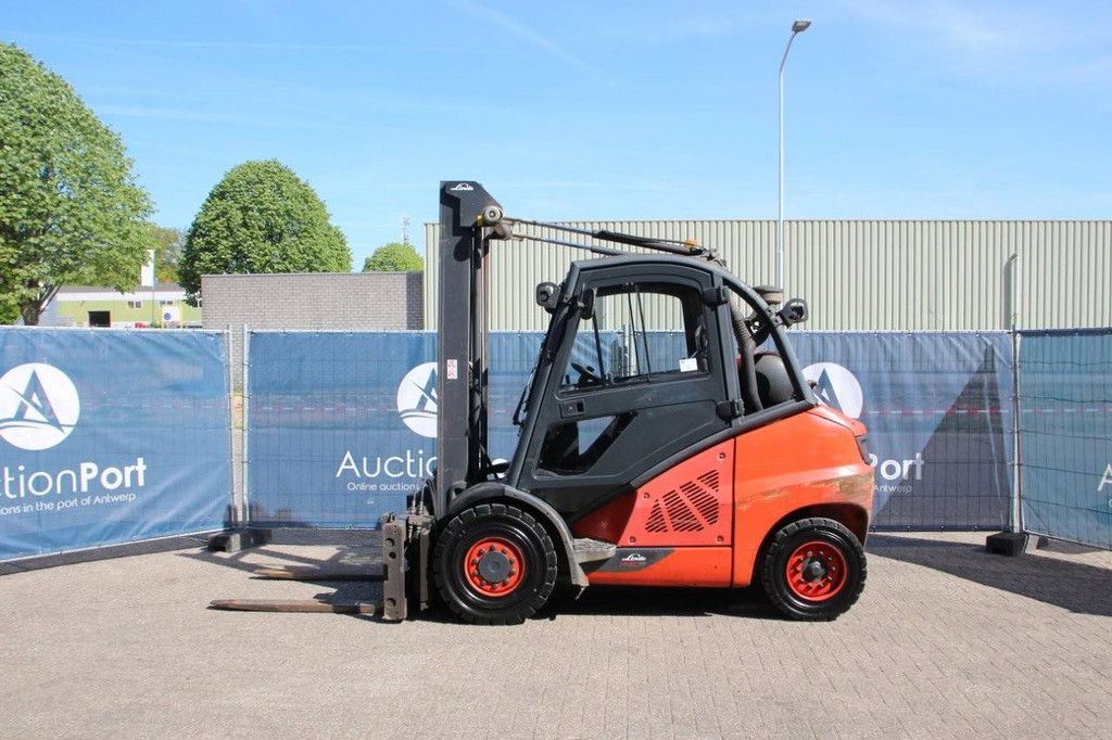 Forklift Linde H45T-02 LPG 4500kg 6.5m 2017