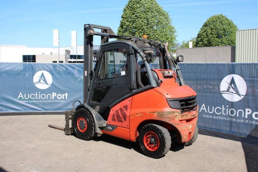 Forklift Linde H45T-02 LPG 4500kg 6.5m 2017