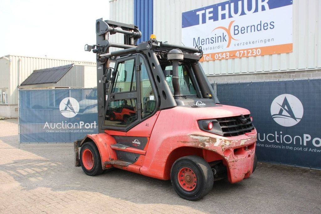 Fenwick-Linde H80D-03/900 Diesel Forklift 8000kg 4.2m 2019