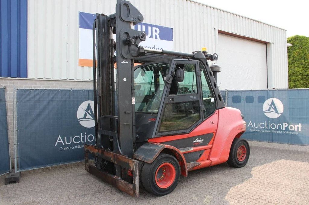 Fenwick-Linde H80D-03/900 Diesel Forklift 8000kg 4.2m 2019
