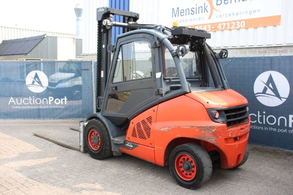 Forklift Linde H50D-02 Diesel 5000kg 4.0m 2016