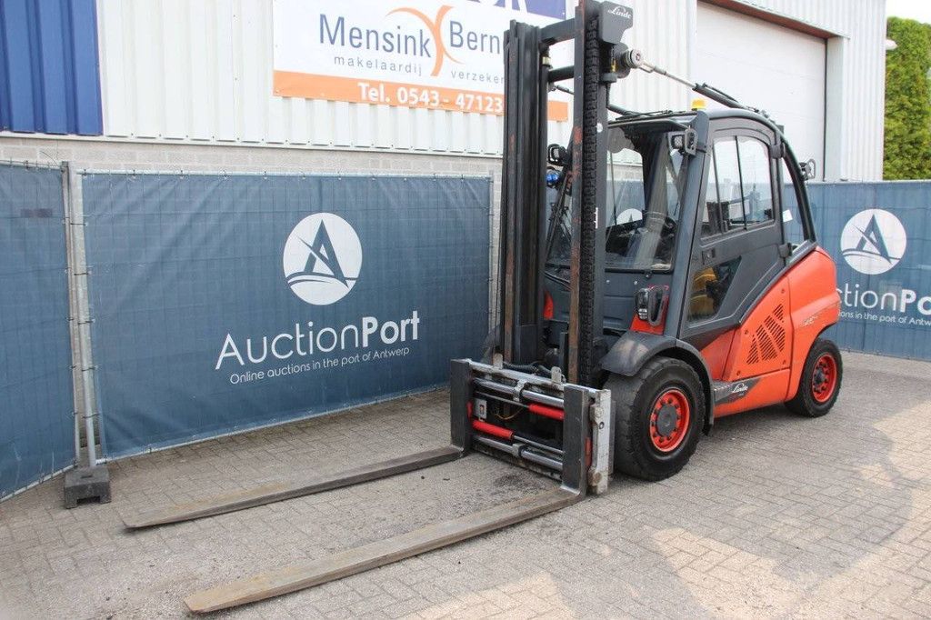 Forklift Linde H50D-02 Diesel 5000kg 4.0m 2016