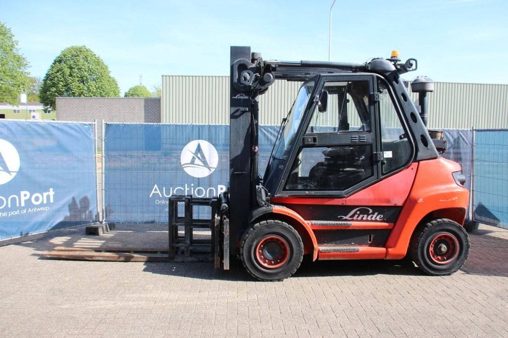 Heftruck Linde H70D-02 Diesel 7000kg 2014