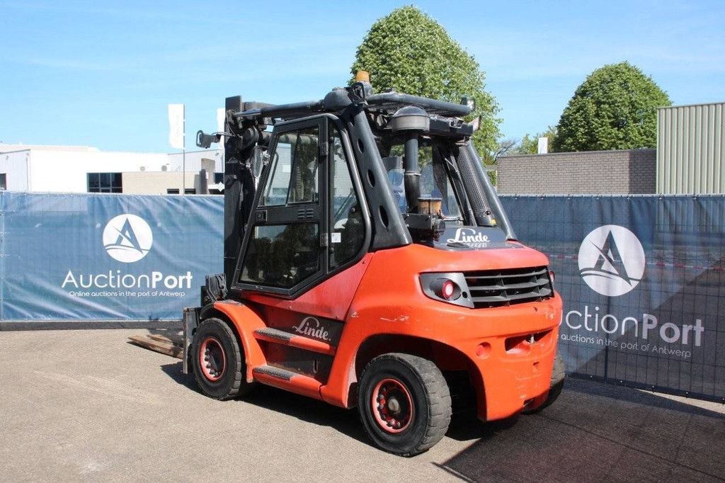 Heftruck Linde H70D-02 Diesel 7000kg 2014