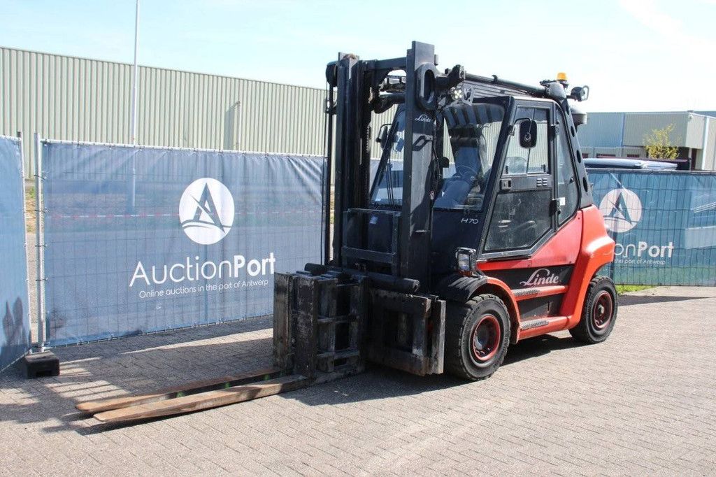 Heftruck Linde H70D-02 Diesel 7000kg 2014