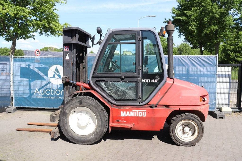 Heftruck Manitou MSI 40 Diesel 3900kg 3.8m 1999