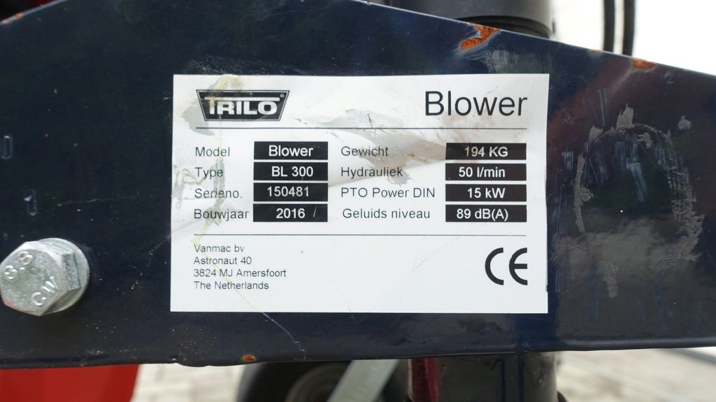 Trilo BL 300 Bladblazer