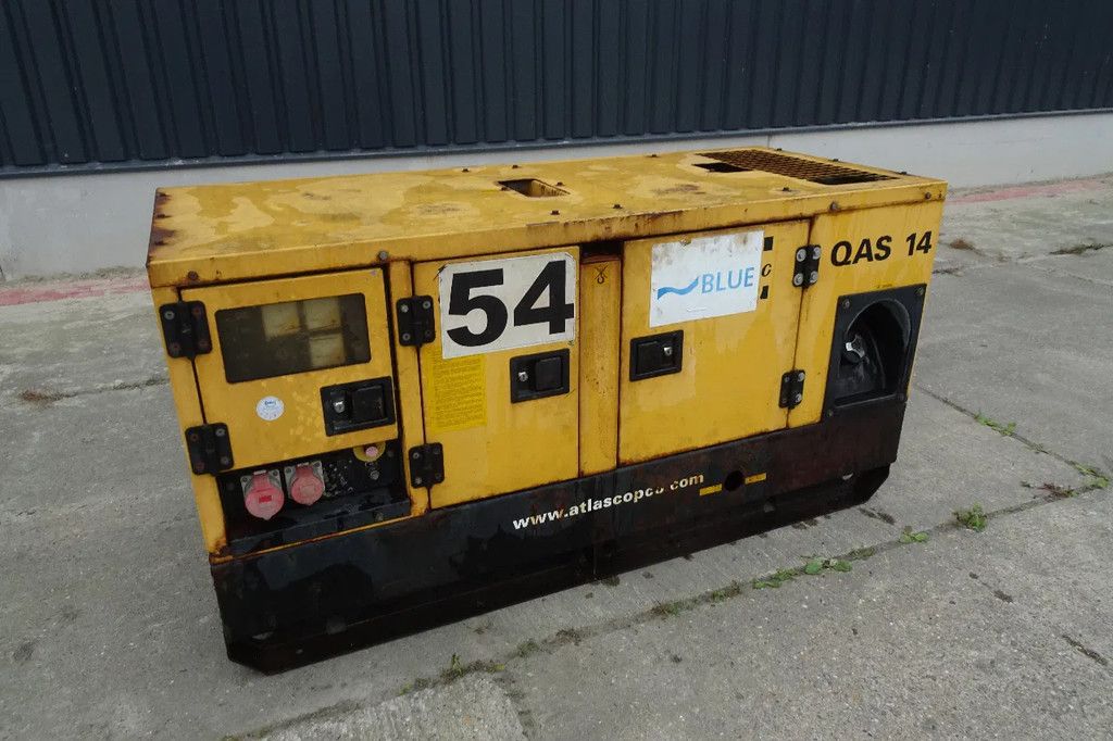 Atlas Copco aggregaat 16 kva