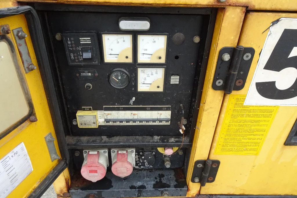 Atlas Copco aggregaat 16 kva