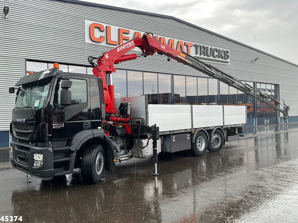 Iveco Stralis AD260S40Y Euro 6 Ferrari 28 Tonmeter laadkraan