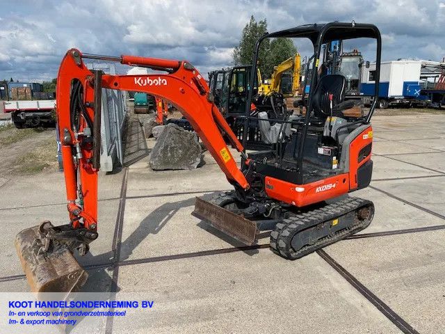 Kubota KX 019-4 2x extra Hydraulische Functie
