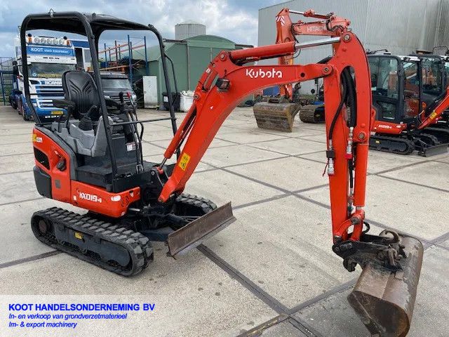 Kubota KX 019-4 2x extra Hydraulische Functie