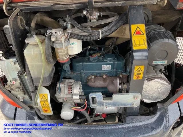 Kubota KX 019-4 2x extra Hydraulische Functie