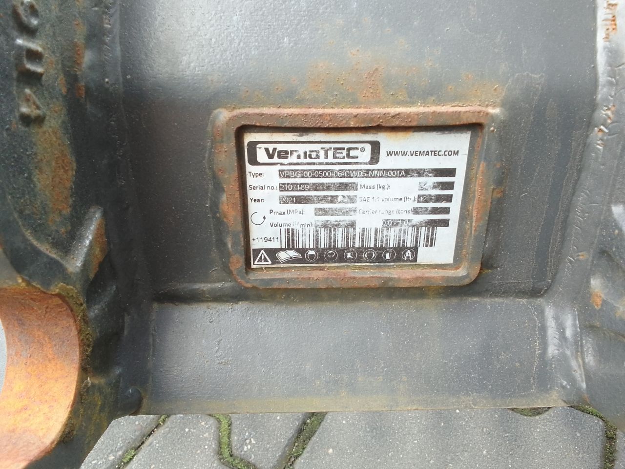 Kraan bakken CW05